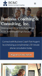 Mobile Screenshot of businesscoachingandconsulting.com